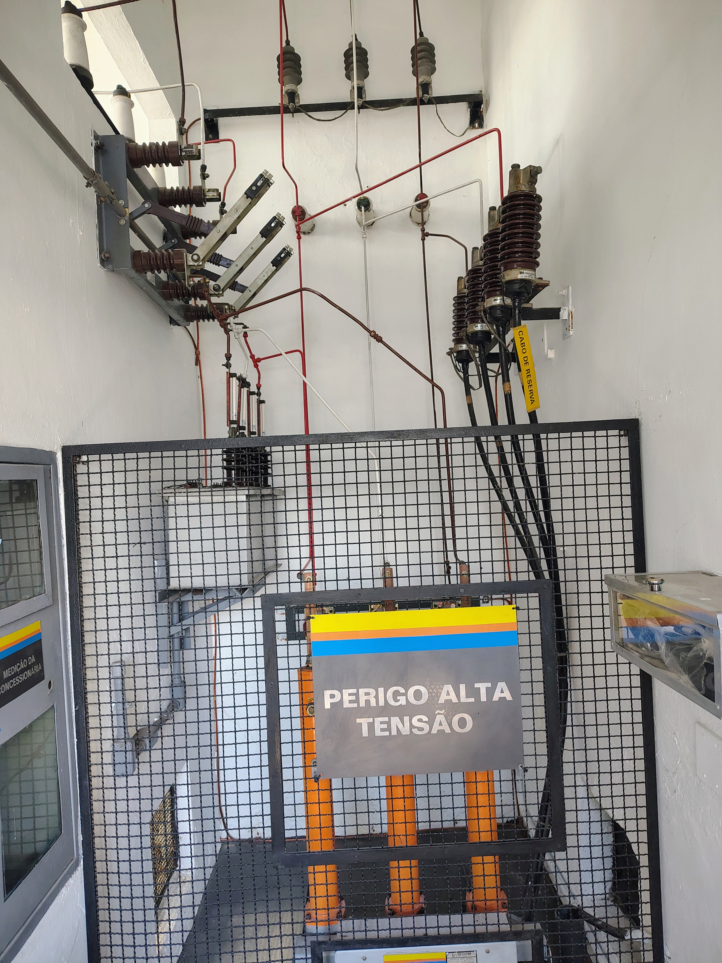 Transformador em cabine primária